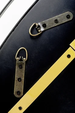 KARE Wandspiegel Bonita Schwarz Ø80cm