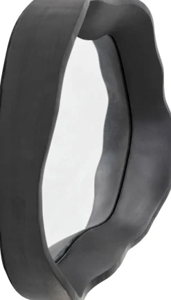 KARE Wandspiegel Dynamic Schwarz 40x34cm