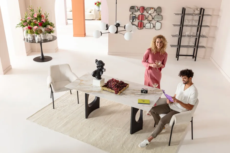 KARE Wandspiegel Nastro Schwarz 80x114cm