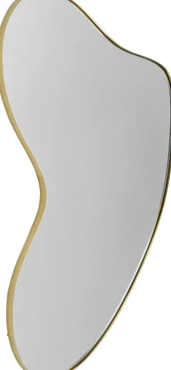 KARE Wandspiegel Shape Brass 110x120cm