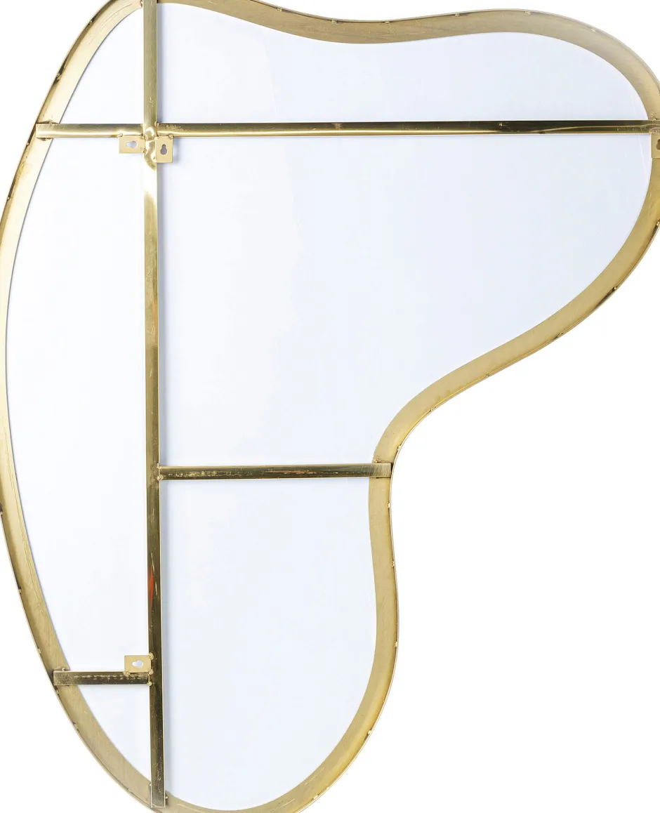 KARE Wandspiegel Shape Brass 110x120cm