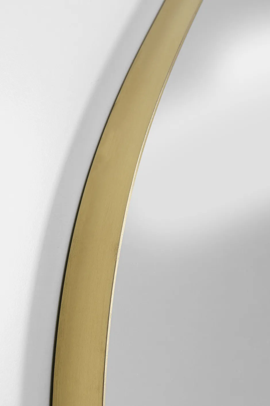KARE Wandspiegel Shape Brass 110x120cm