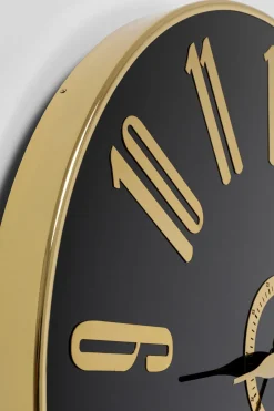 KARE Wanduhr Casino Schwarz Ø76cm