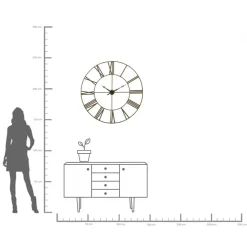 KARE Wanduhr Factory 120cm