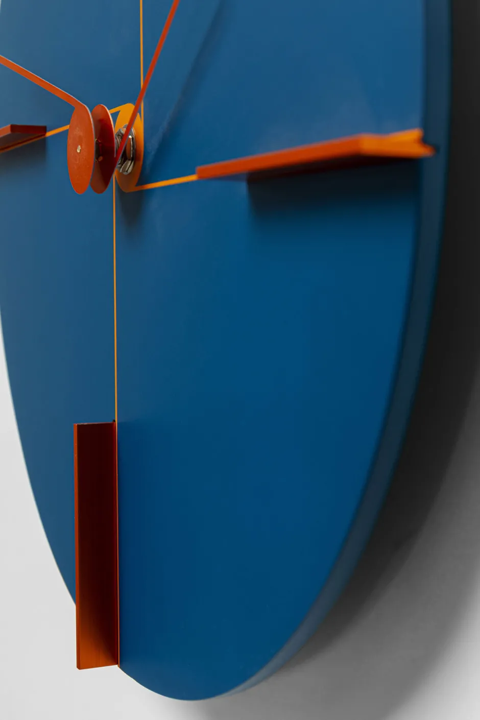 KARE Wanduhr Felice Blau Ø30cm