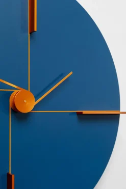 KARE Wanduhr Felice Blau Ø30cm