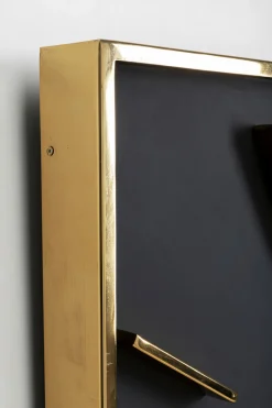 KARE Wanduhr Gamble 92x92cm