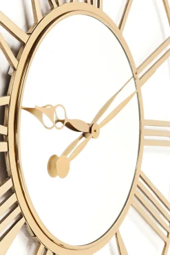 KARE Wanduhr Giant Gold Ø120cm