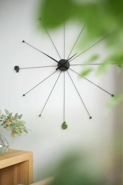 KARE Wanduhr Like Umbrella Black