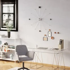 KARE Wanduhr Like Umbrella Chrome