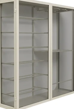 KARE Wandweinregal Porto Greige 75x80cm