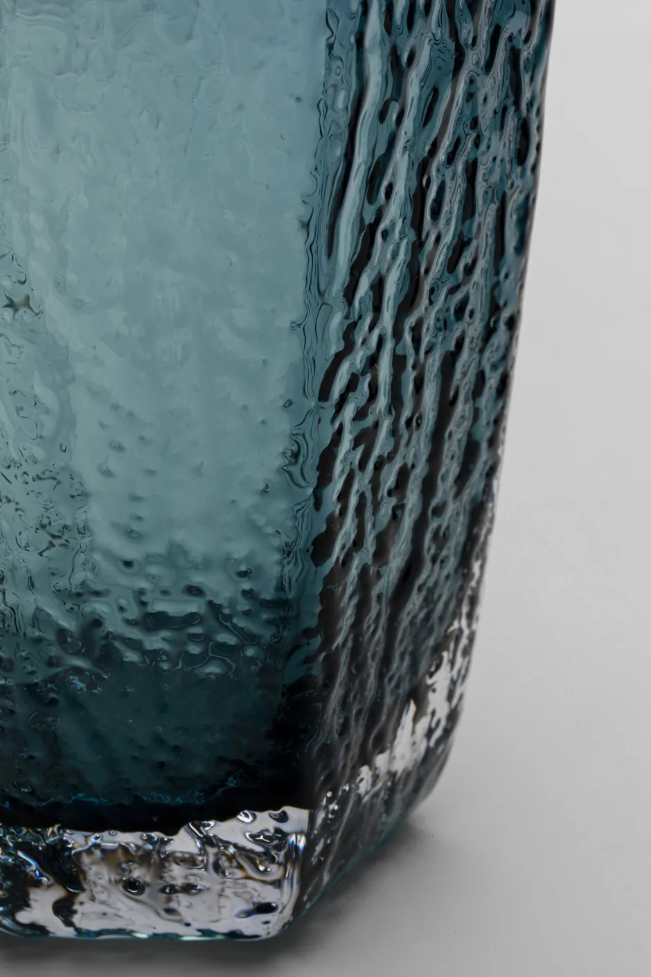 KARE Wasserglas Cascata Blau