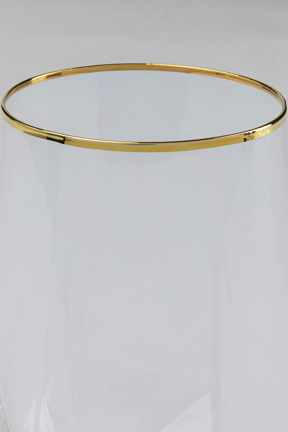 KARE Wasserglas Diamond Gold Rim