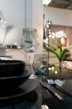 KARE Wasserglas Diamond Smoke