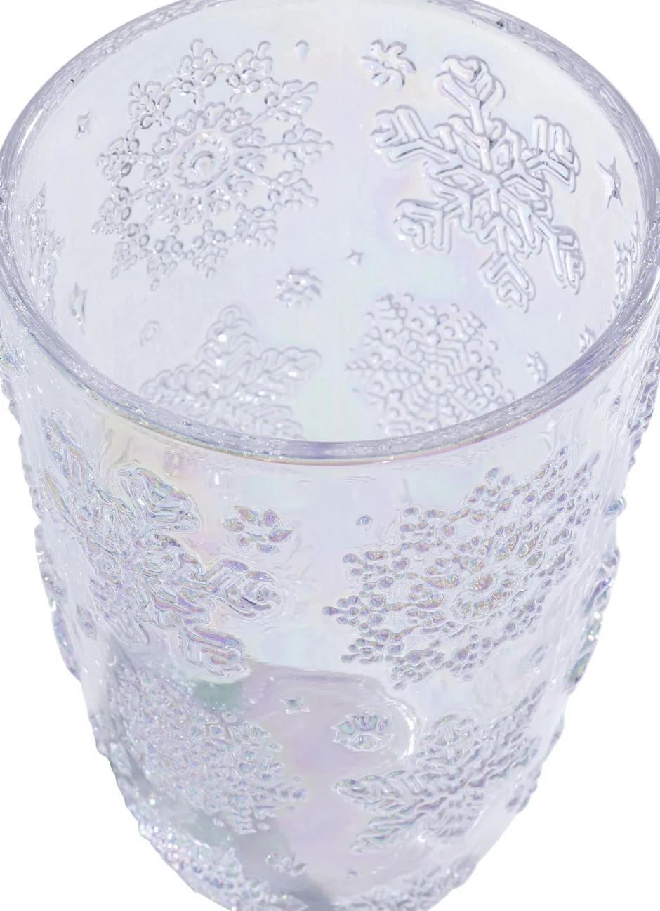 KARE Wasserglas Ice Flowers Colore