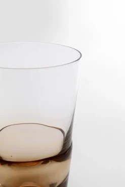 KARE Wasserglas Mimi Amber 14cm