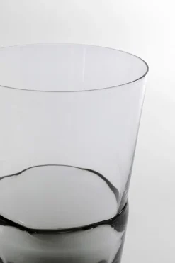 KARE Wasserglas Mimi Grau 14cm