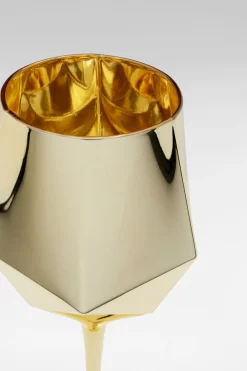 KARE Weinglas Diamond Gold