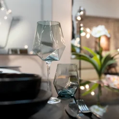 KARE Weinglas Diamond Smoke