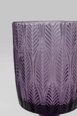 KARE Weinglas Fogli Lila