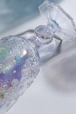 KARE Weinglas Ice Flowers Colore