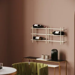 KARE Weinregal Cape Town Greige 80x34cm