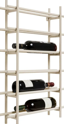 KARE Weinregal Cape Town Greige 45x68cm