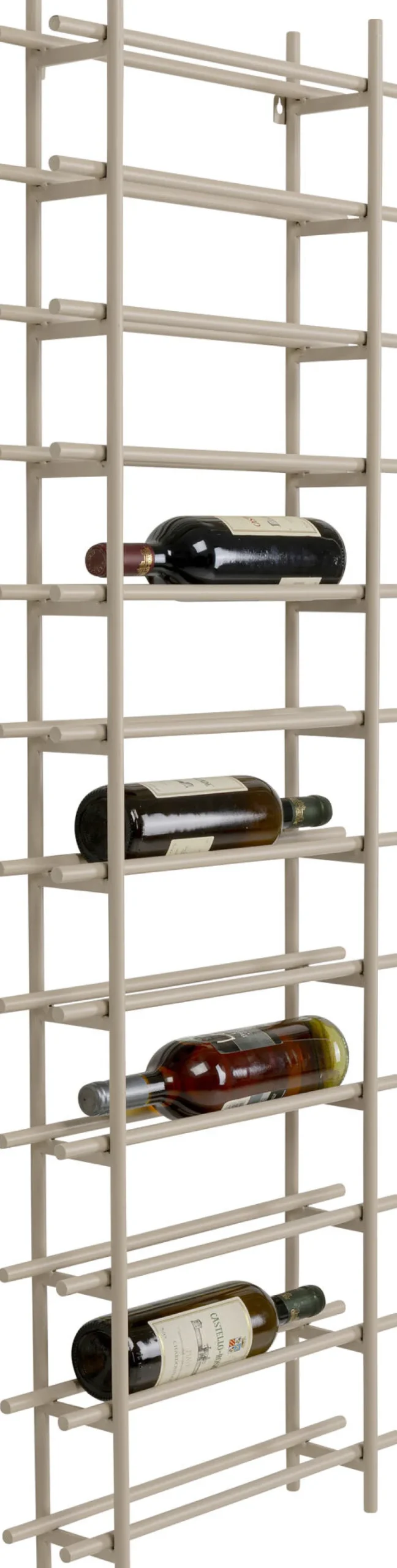 KARE Weinregal Cape Town Hellgrau 45x136cm