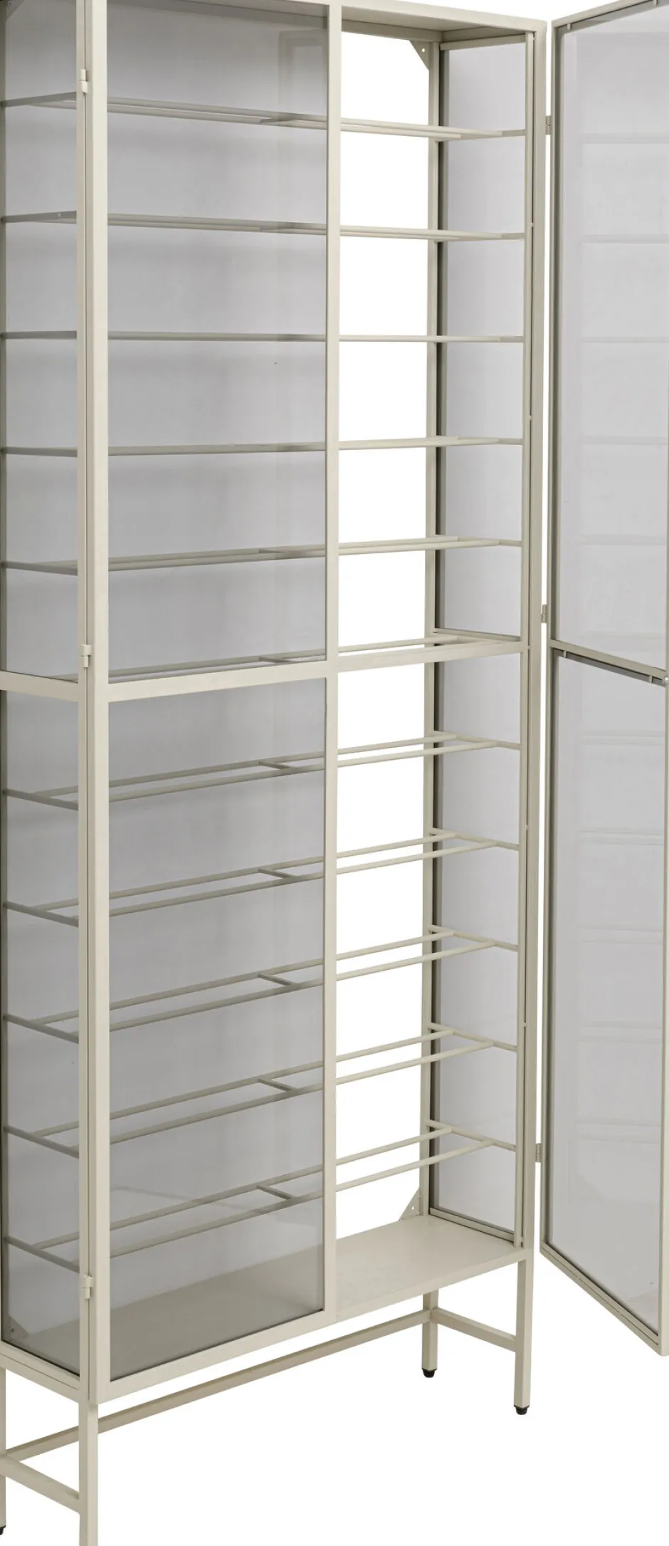 KARE Weinregal Porto Greige 75x180cm