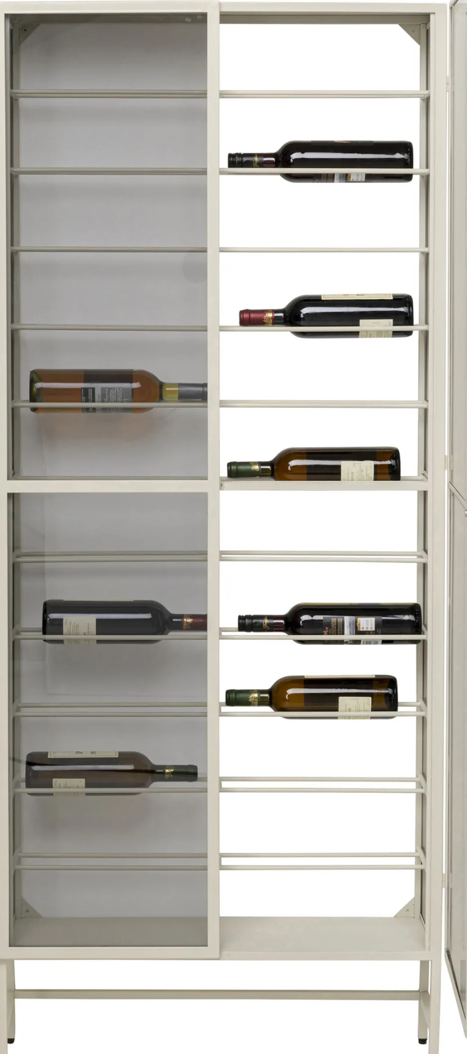 KARE Weinregal Porto Greige 75x180cm