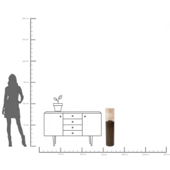 KARE Windlicht Casablanca Brass 90cm