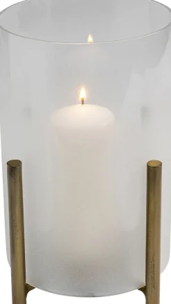 KARE Windlicht Pillar Steam 25cm