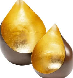 KARE Windlicht Uovo Drop 17cm